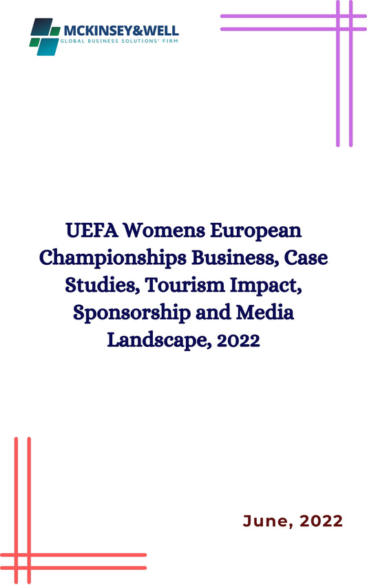 UEFA Womens European Championships Business, Case Studies, Tourism Impact, Sponsorship and Media Landscape, 2022