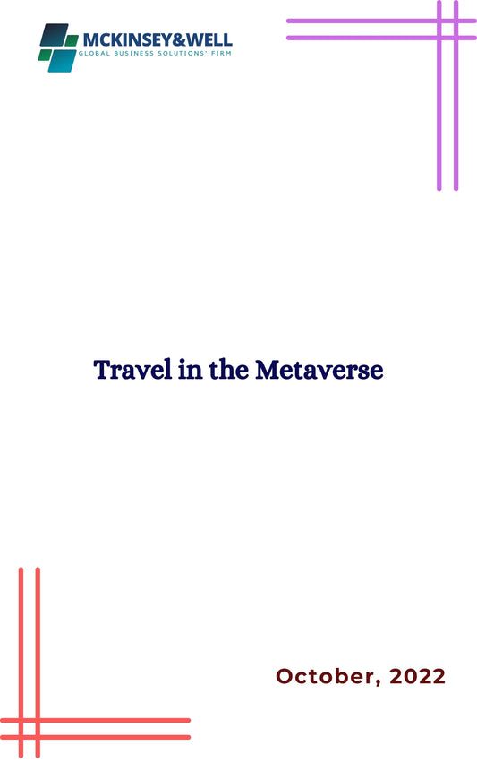 Travel in the Metaverse