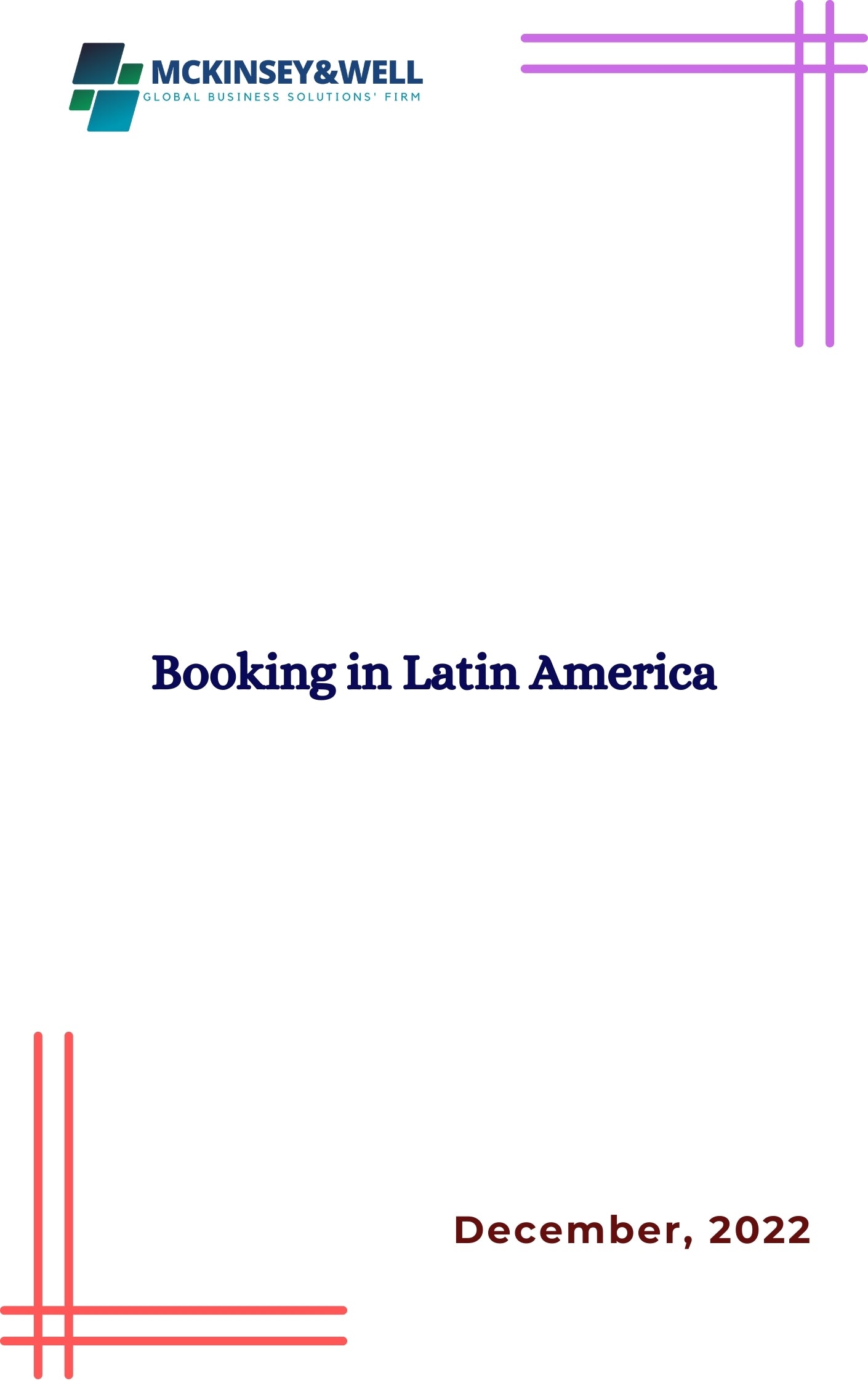 Booking in Latin America