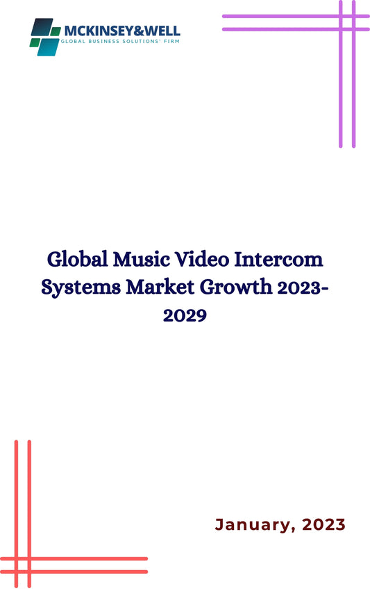 Global Music Video Intercom Systems Market Growth 2023-2029