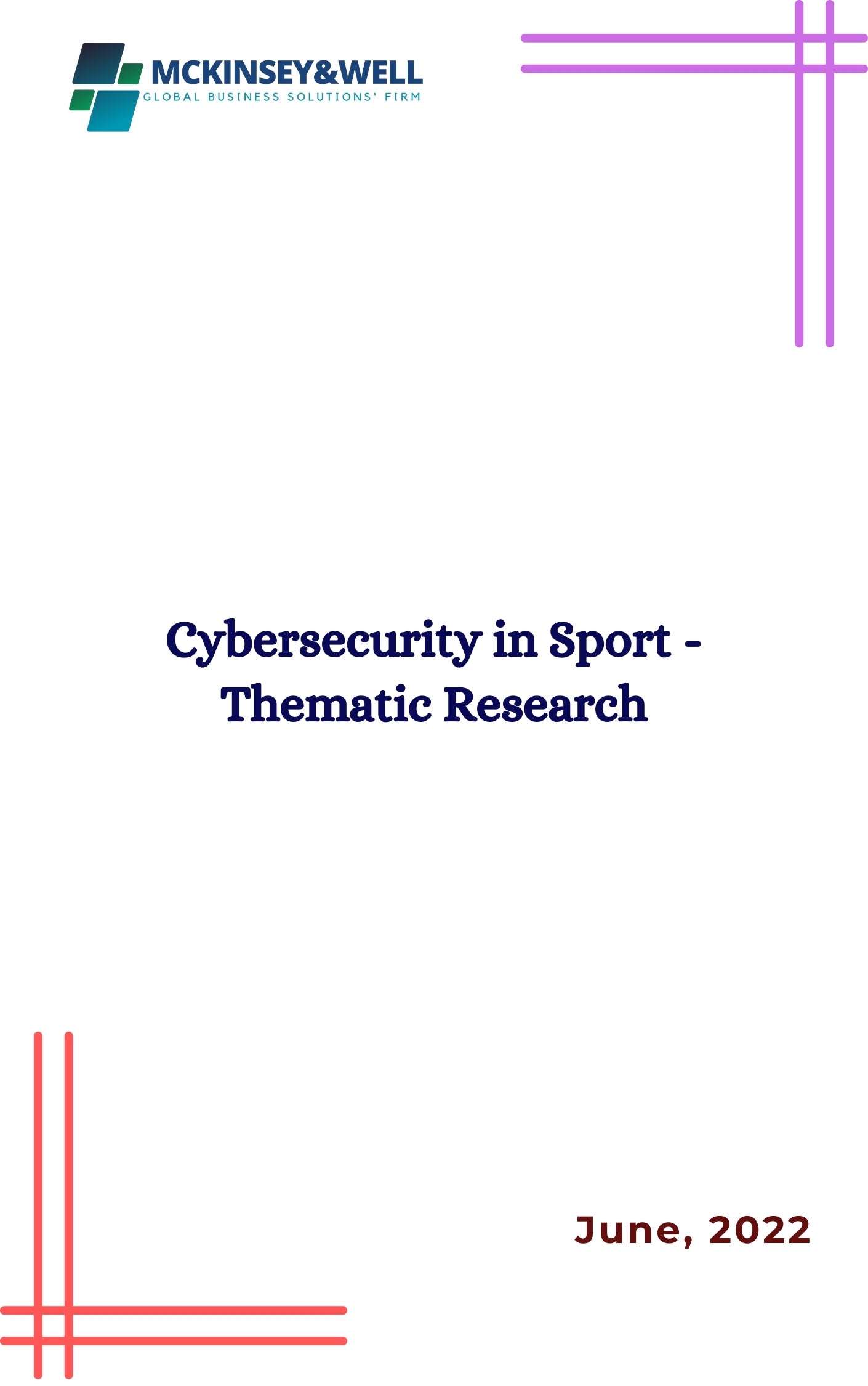 Cybersecurity in Sport - Thematic Research