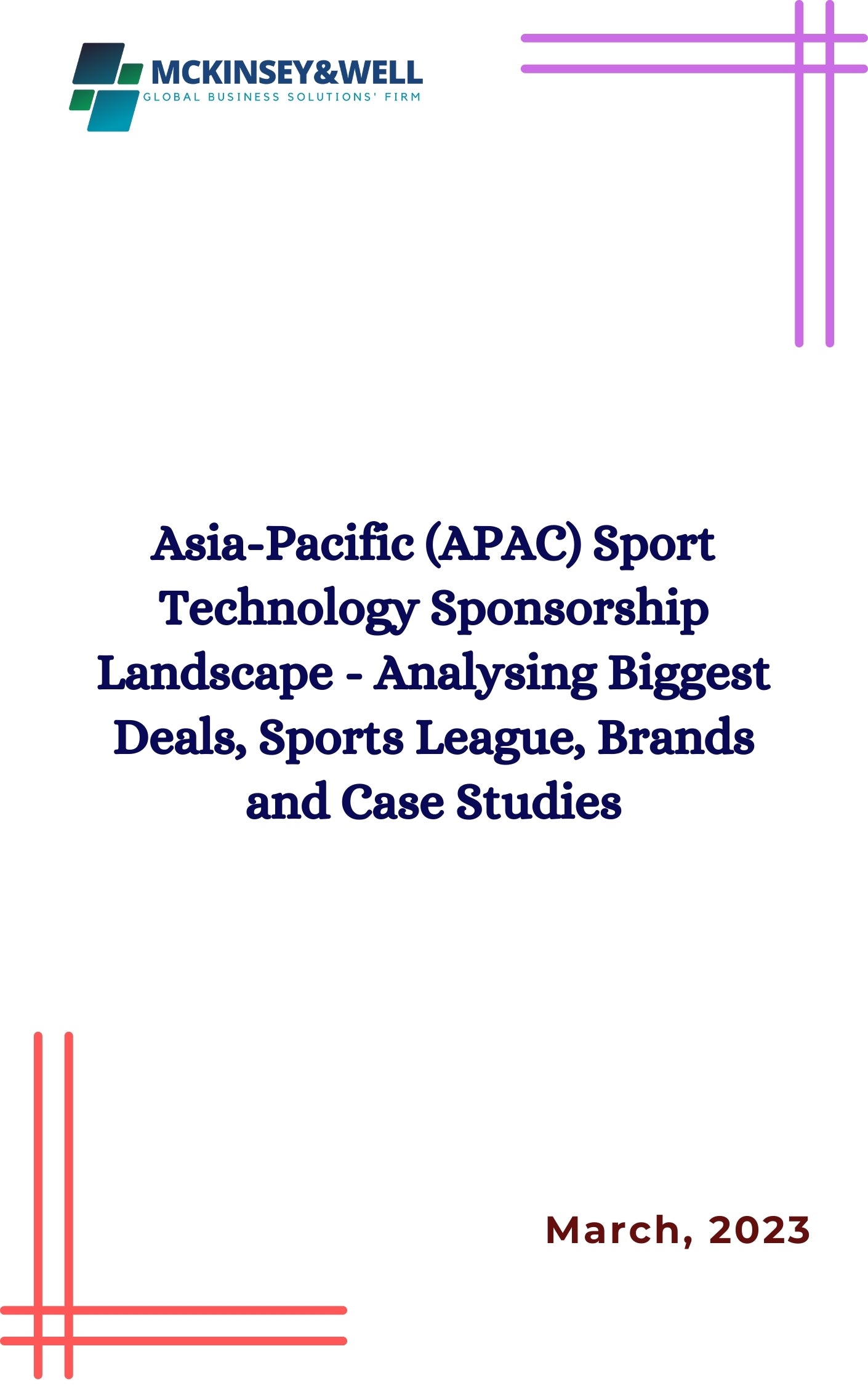 Asia-Pacific (APAC) Sport Technology Sponsorship Landscape - Analysing Biggest Deals, Sports League, Brands and Case Studies