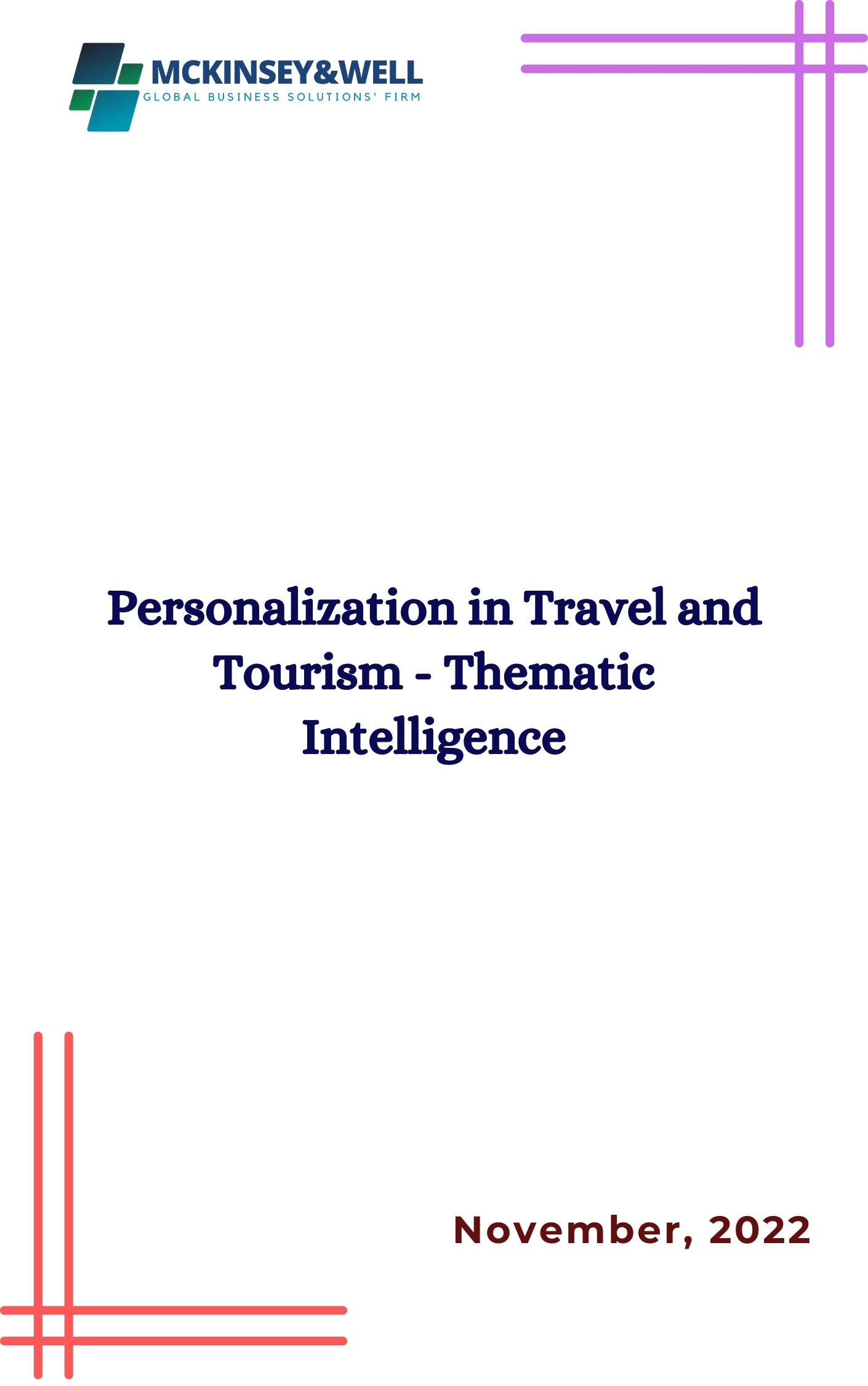 Personalization in Travel and Tourism - Thematic Intelligence