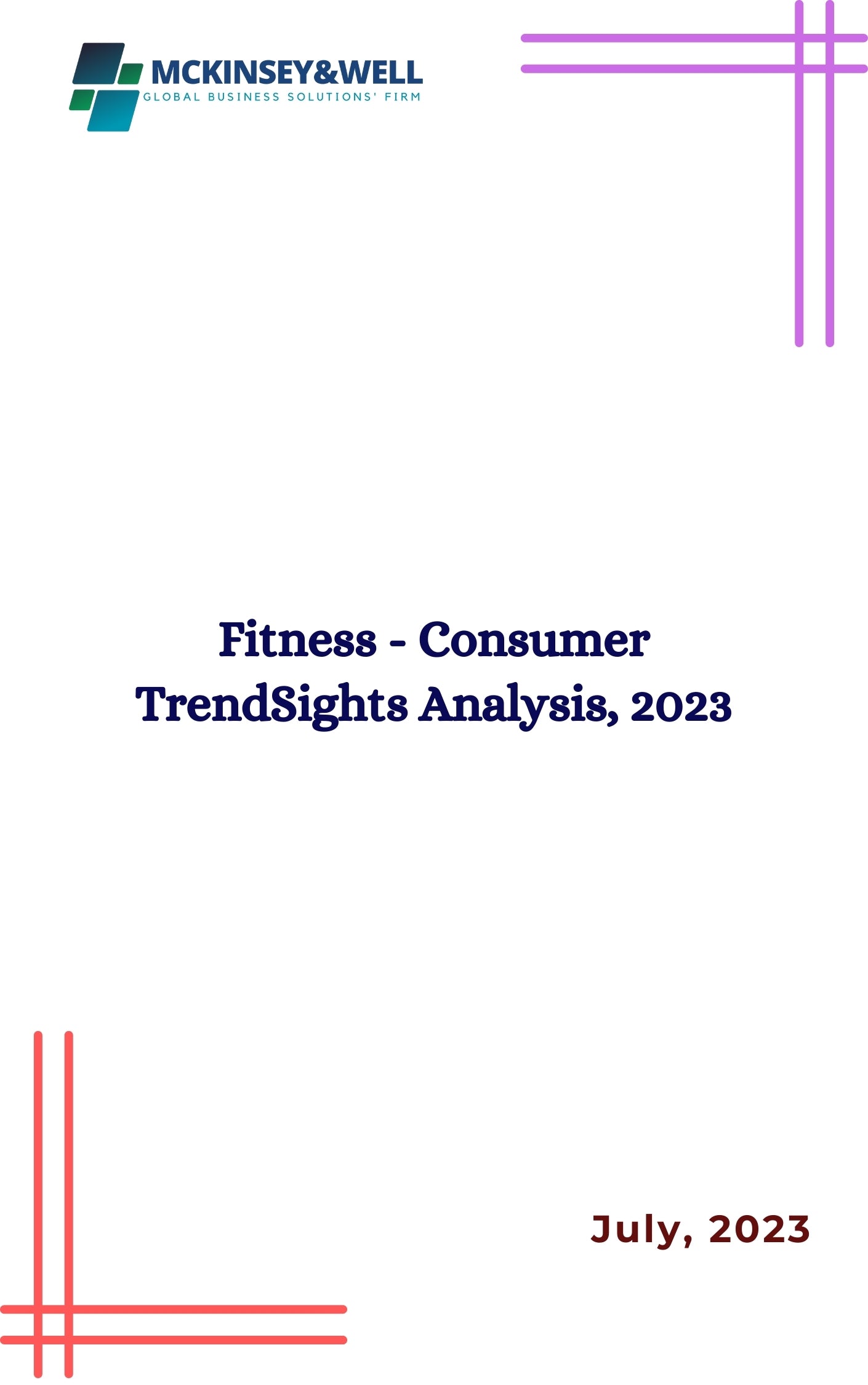 Fitness - Consumer TrendSights Analysis, 2023