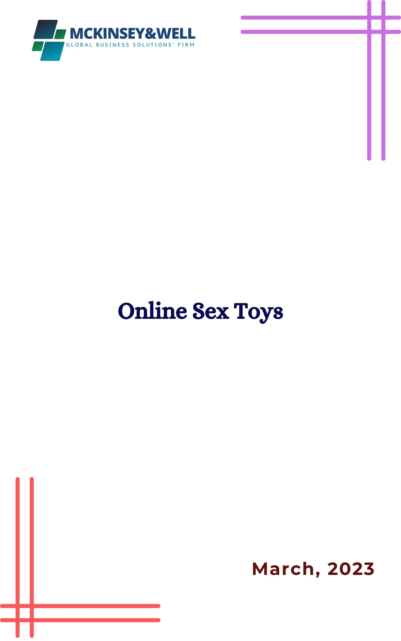 Online Sex Toys