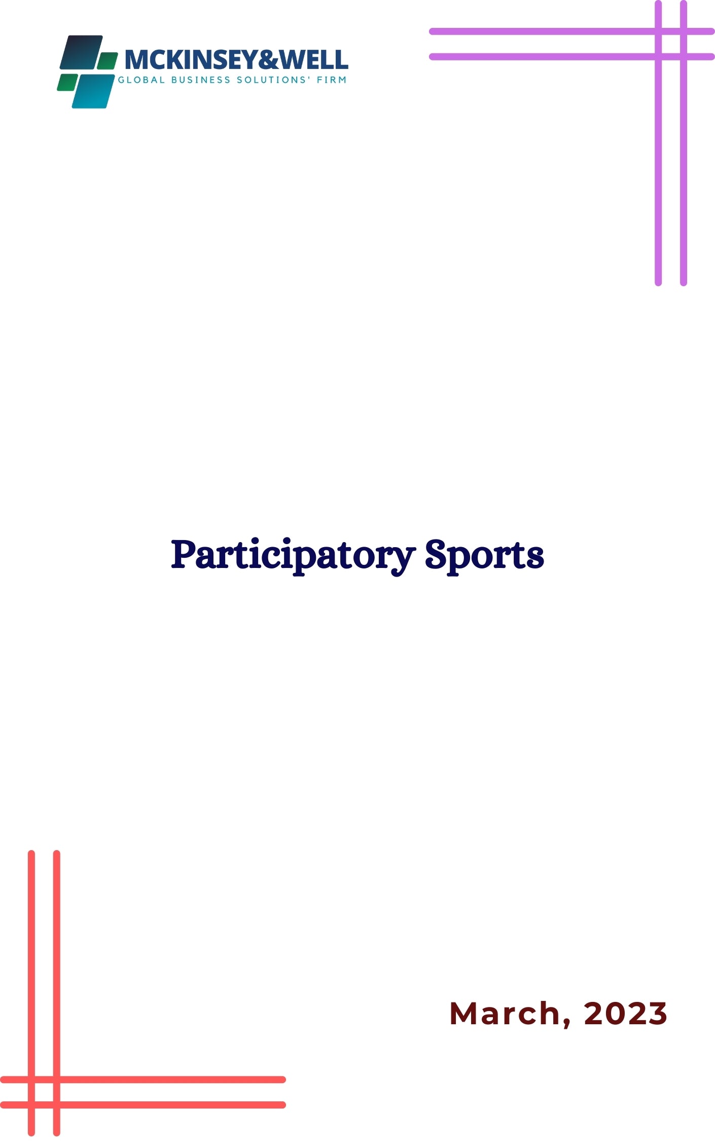 Participatory Sports