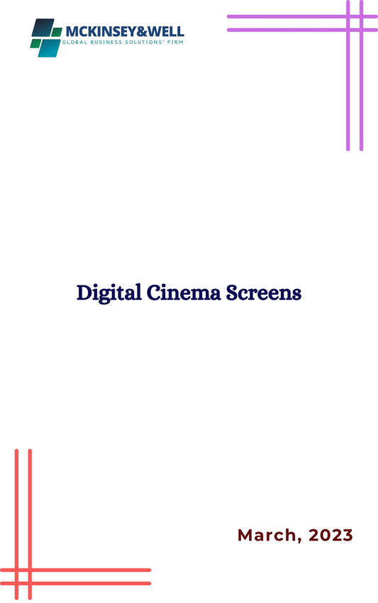 Digital Cinema Screens