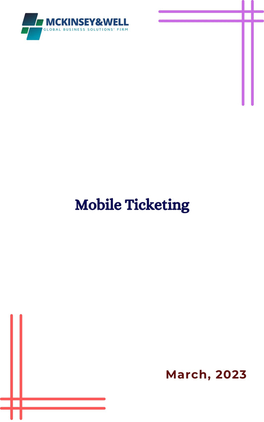 Mobile Ticketing