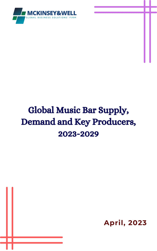 Global Music Bar Supply, Demand and Key Producers, 2023-2029