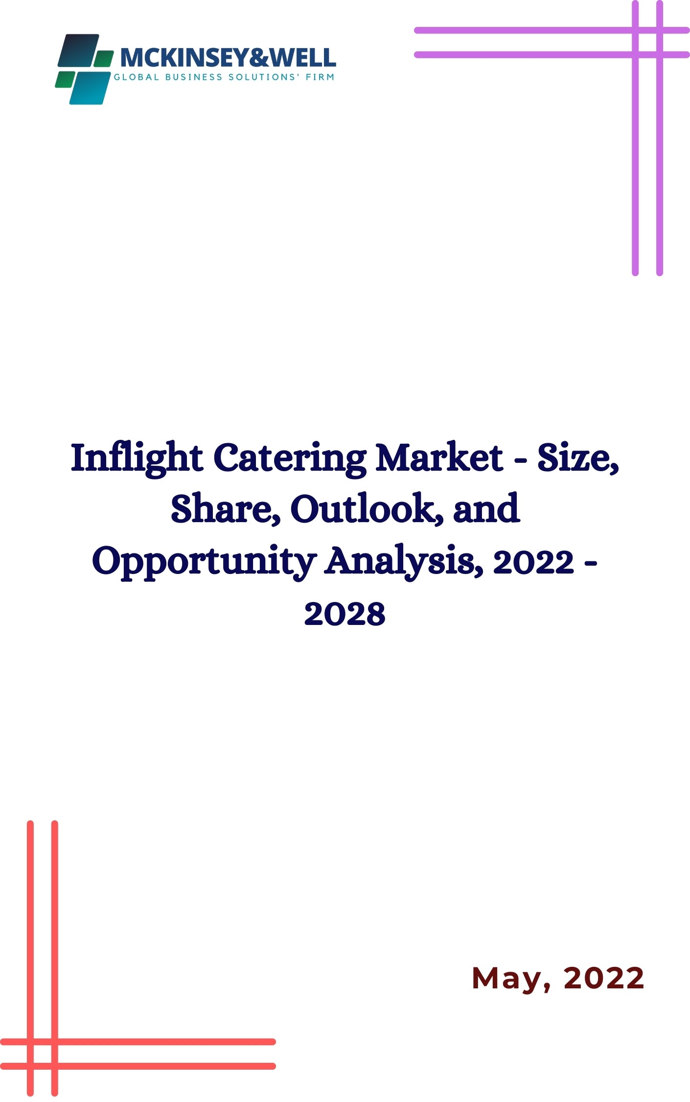 Inflight Catering Market - Size, Share, Outlook, and Opportunity Analysis, 2022 - 2028