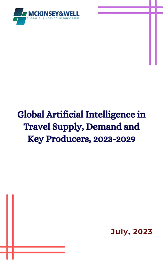 Global Artificial Intelligence in Travel Supply, Demand and Key Producers, 2023-2029