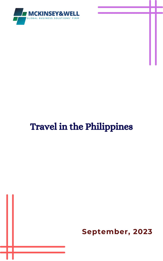 Travel in the Philippines