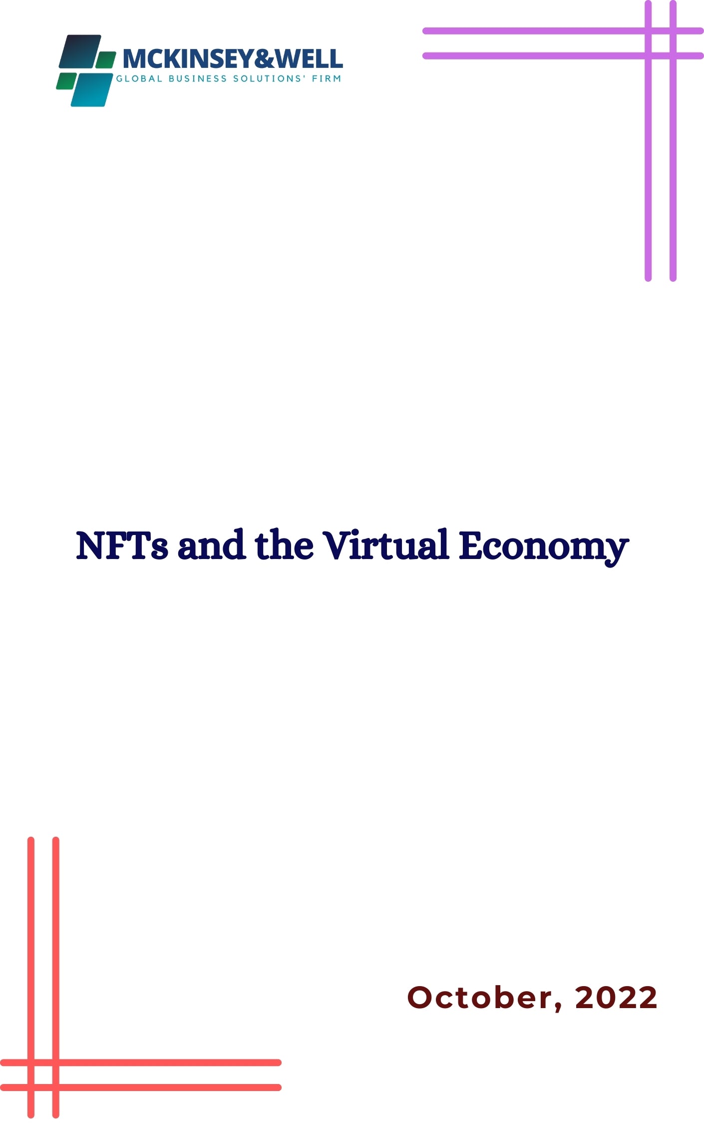 NFTs and the Virtual Economy