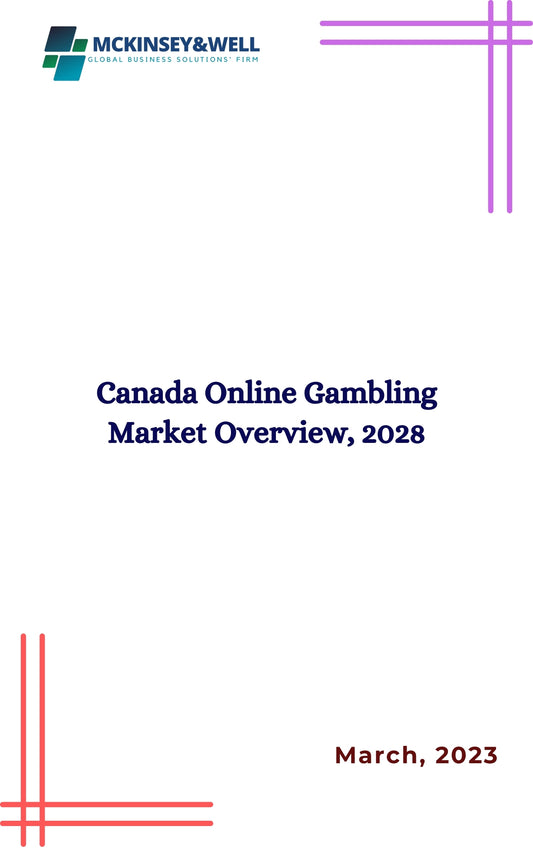 Canada Online Gambling Market Overview, 2028