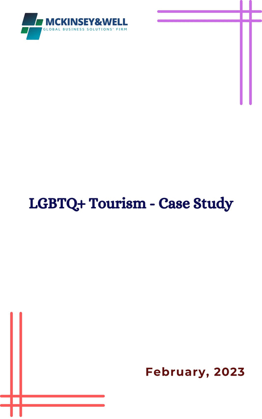 LGBTQ+ Tourism - Case Study