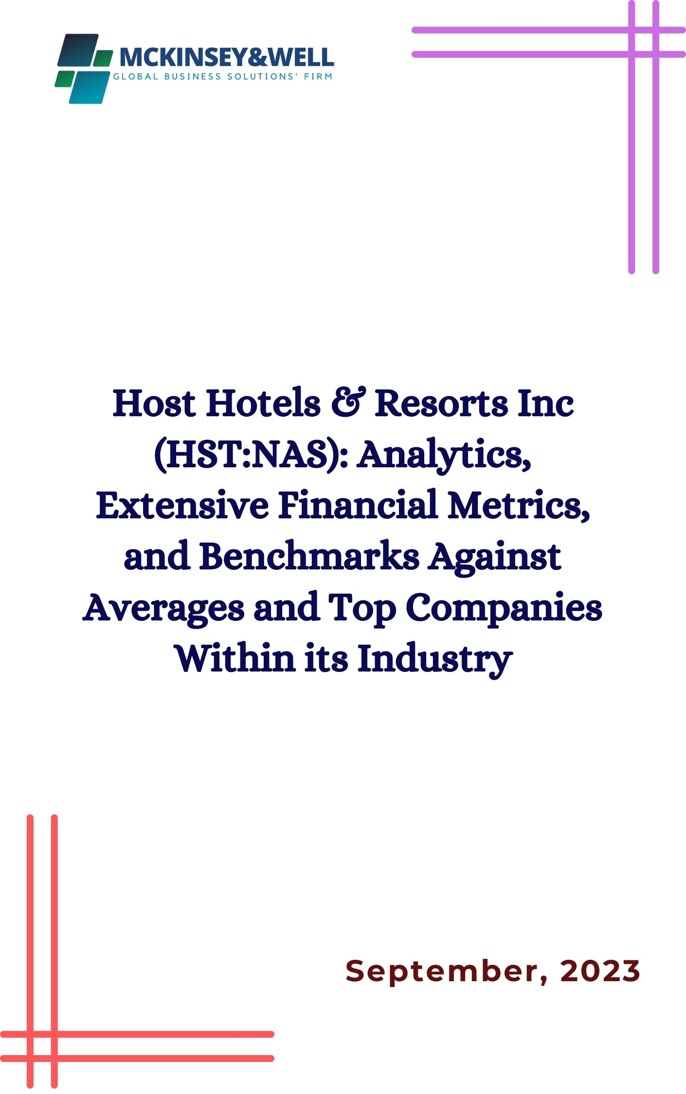 Host Hotels & Resorts Inc (HST:NAS): Analytics, Extensive Financial Metrics, and Benchmarks Against Averages and Top Companies Within its Industry