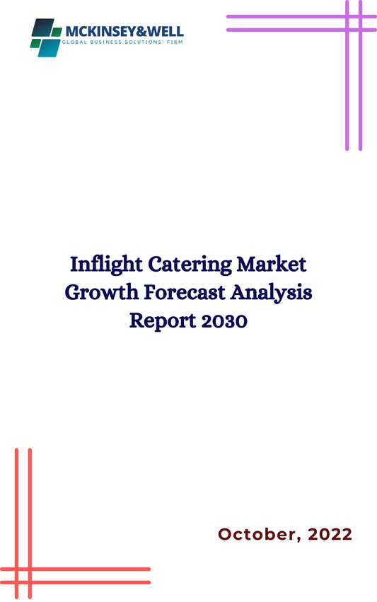 Inflight Catering Market Growth Forecast Analysis Report 2030