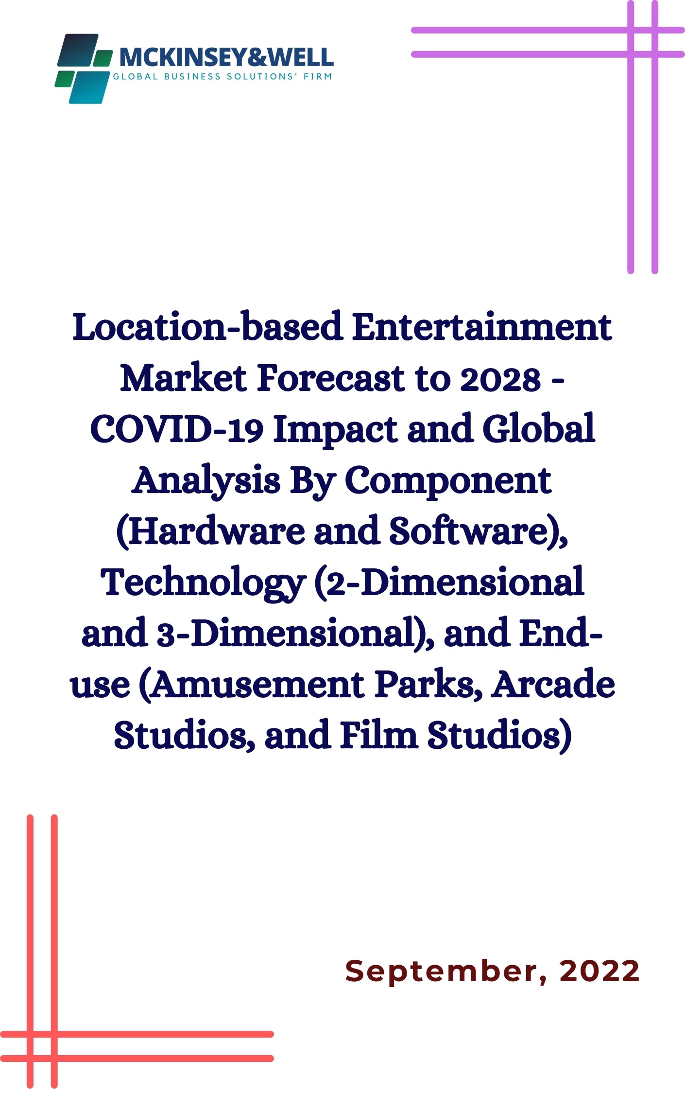 Location-based Entertainment Market Forecast to 2028 - COVID-19 Impact and Global Analysis By Component (Hardware and Software), Technology (2-Dimensional and 3-Dimensional), and End-use (Amusement Parks, Arcade Studios, and Film Studios)