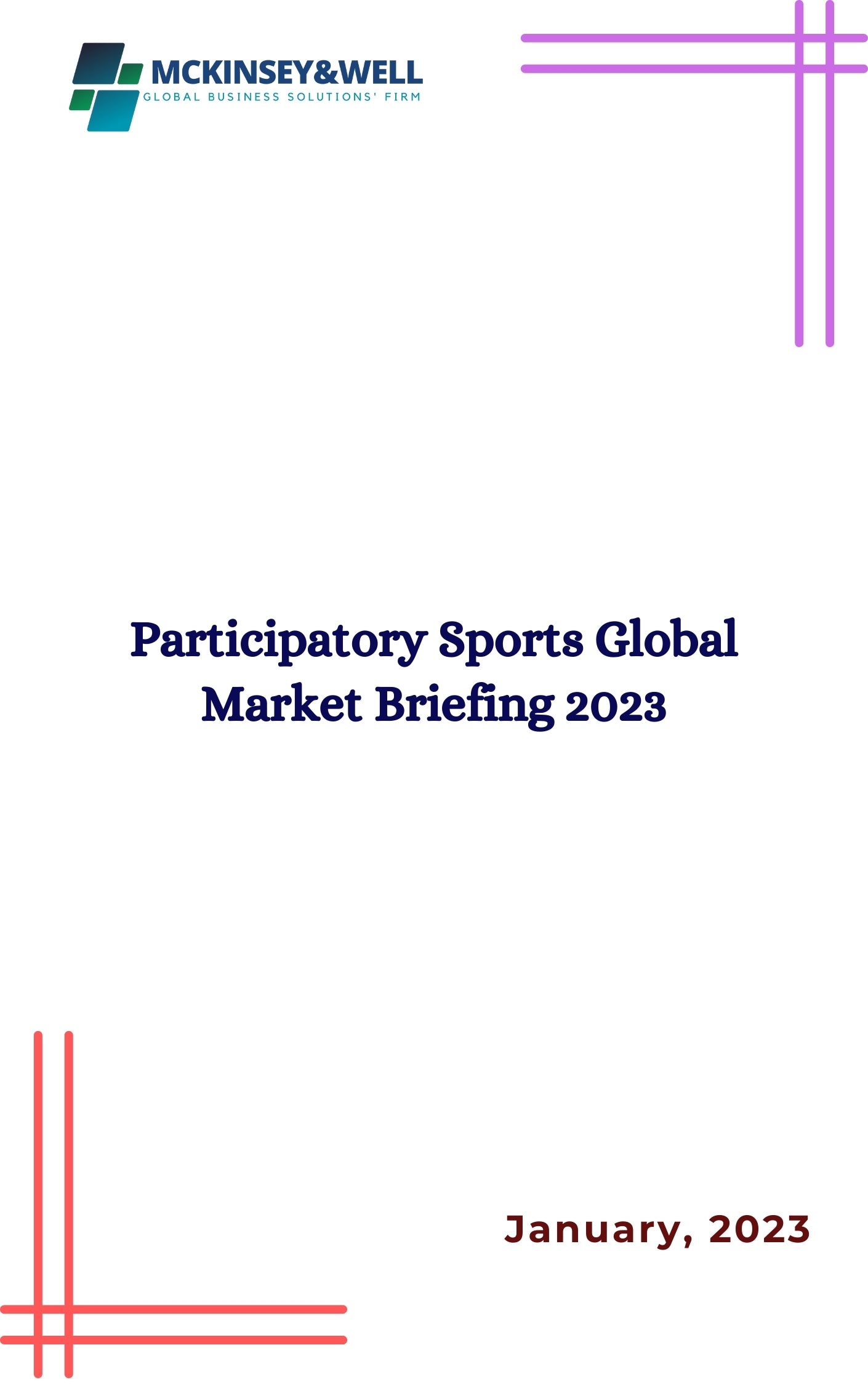 Participatory Sports Global Market Briefing 2023