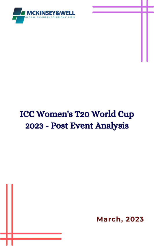 ICC Women's T20 World Cup 2023 - Post Event Analysis