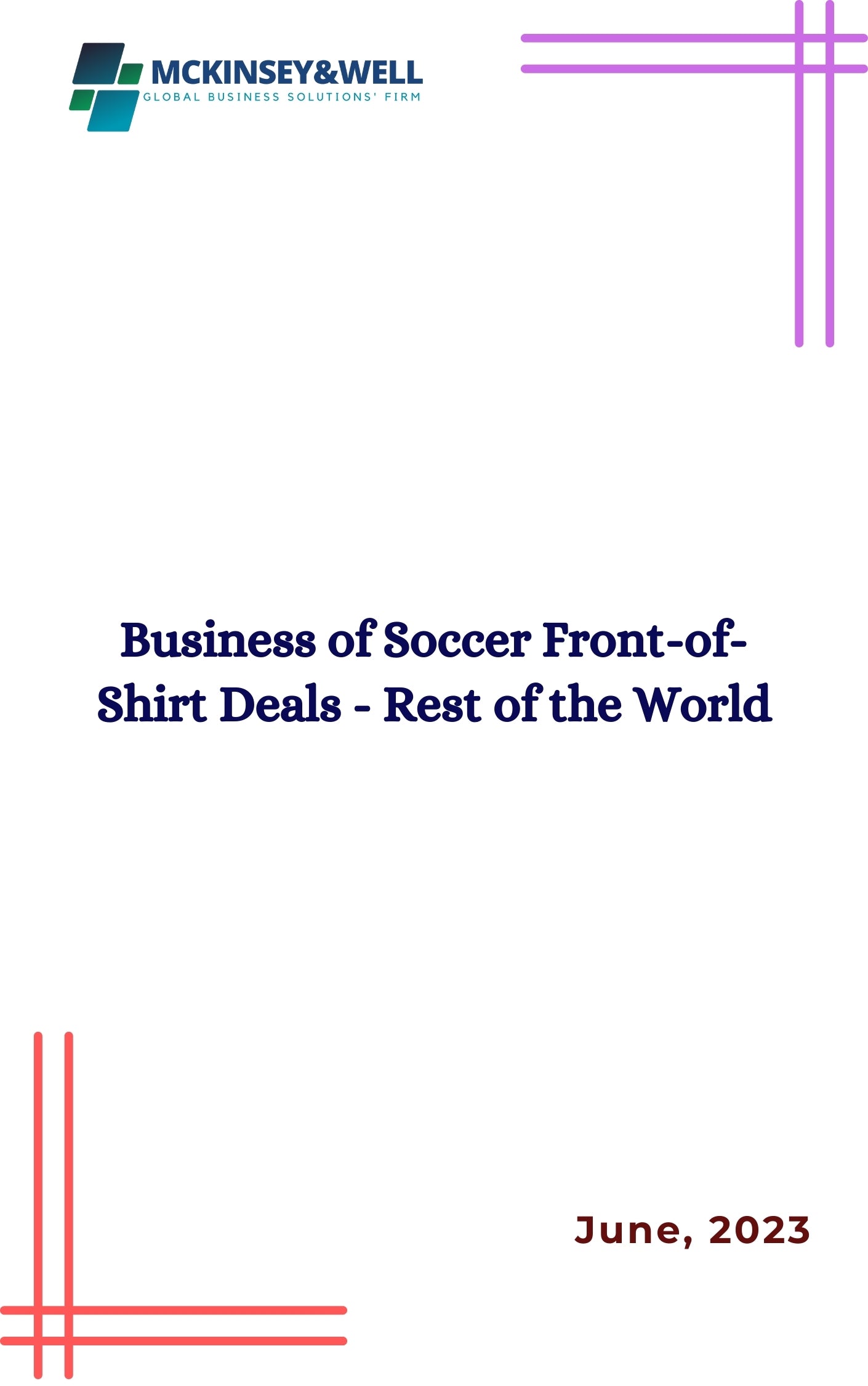 Business of Soccer Front-of-Shirt Deals - Rest of the World