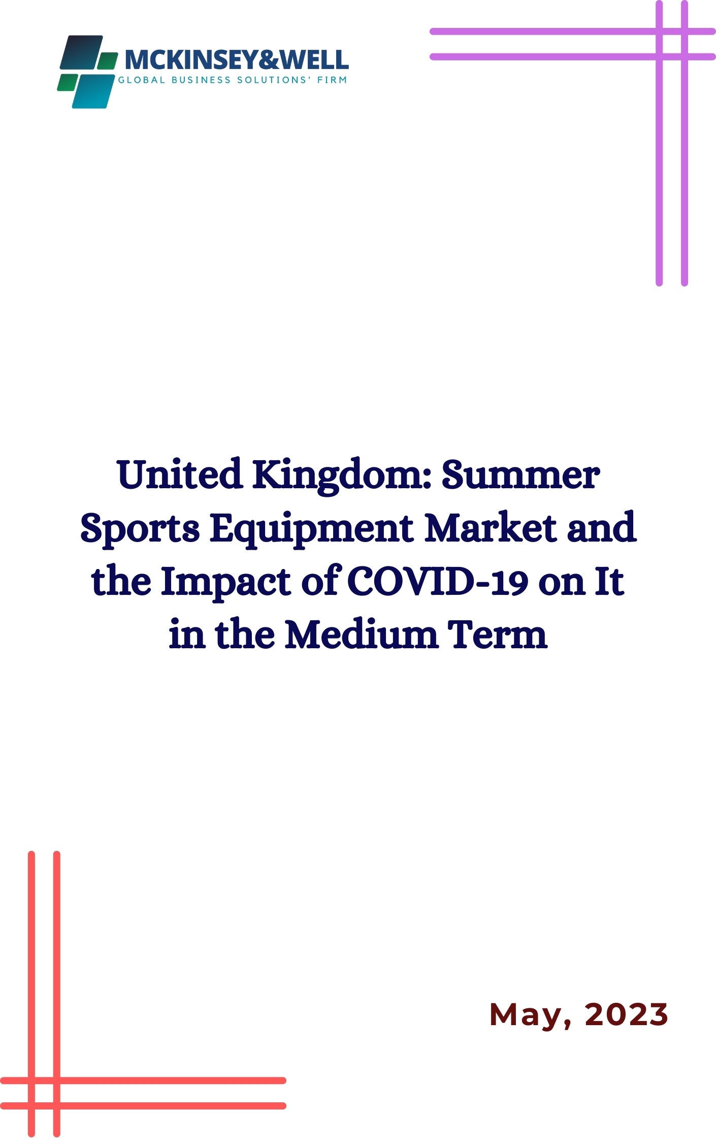 United Kingdom: Summer Sports Equipment Market and the Impact of COVID-19 on It in the Medium Term