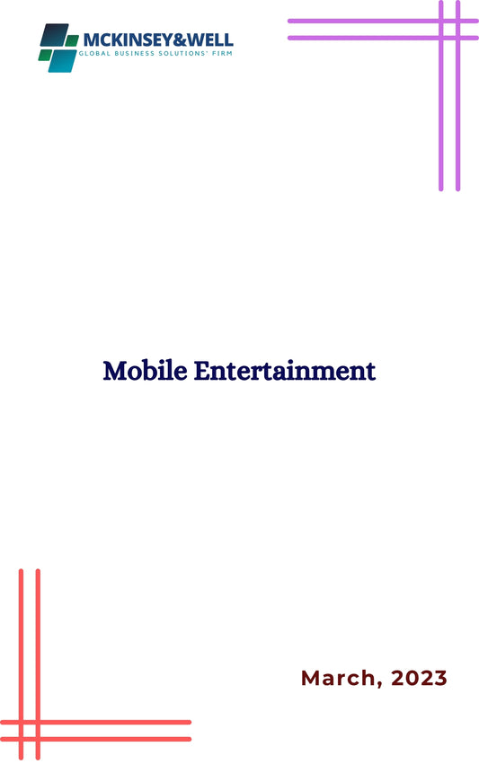 Mobile Entertainment