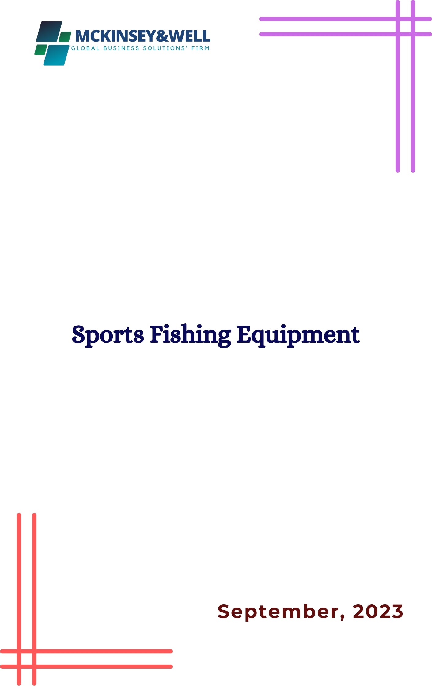 Sports Fishing Equipment