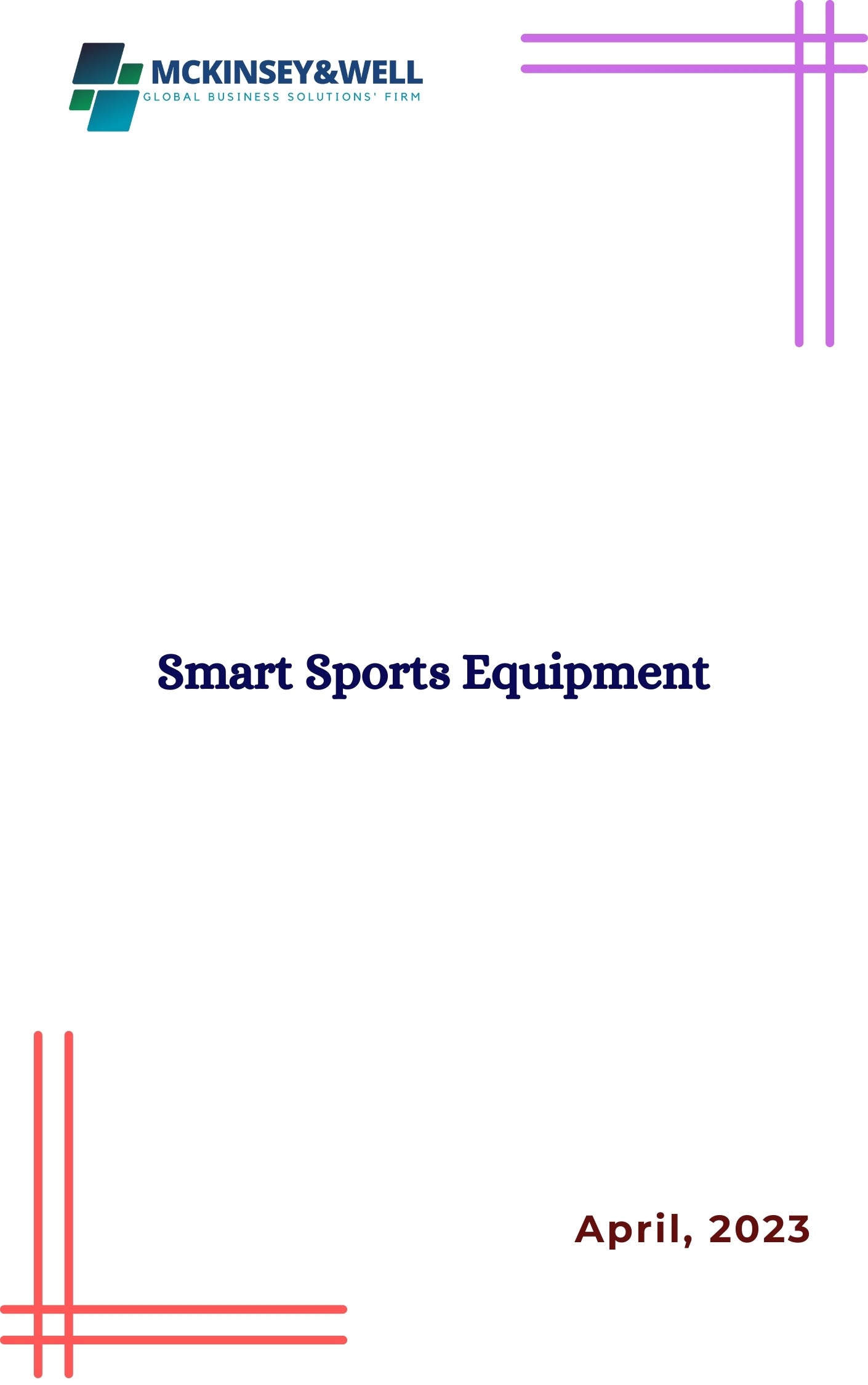 Smart Sports Equipment