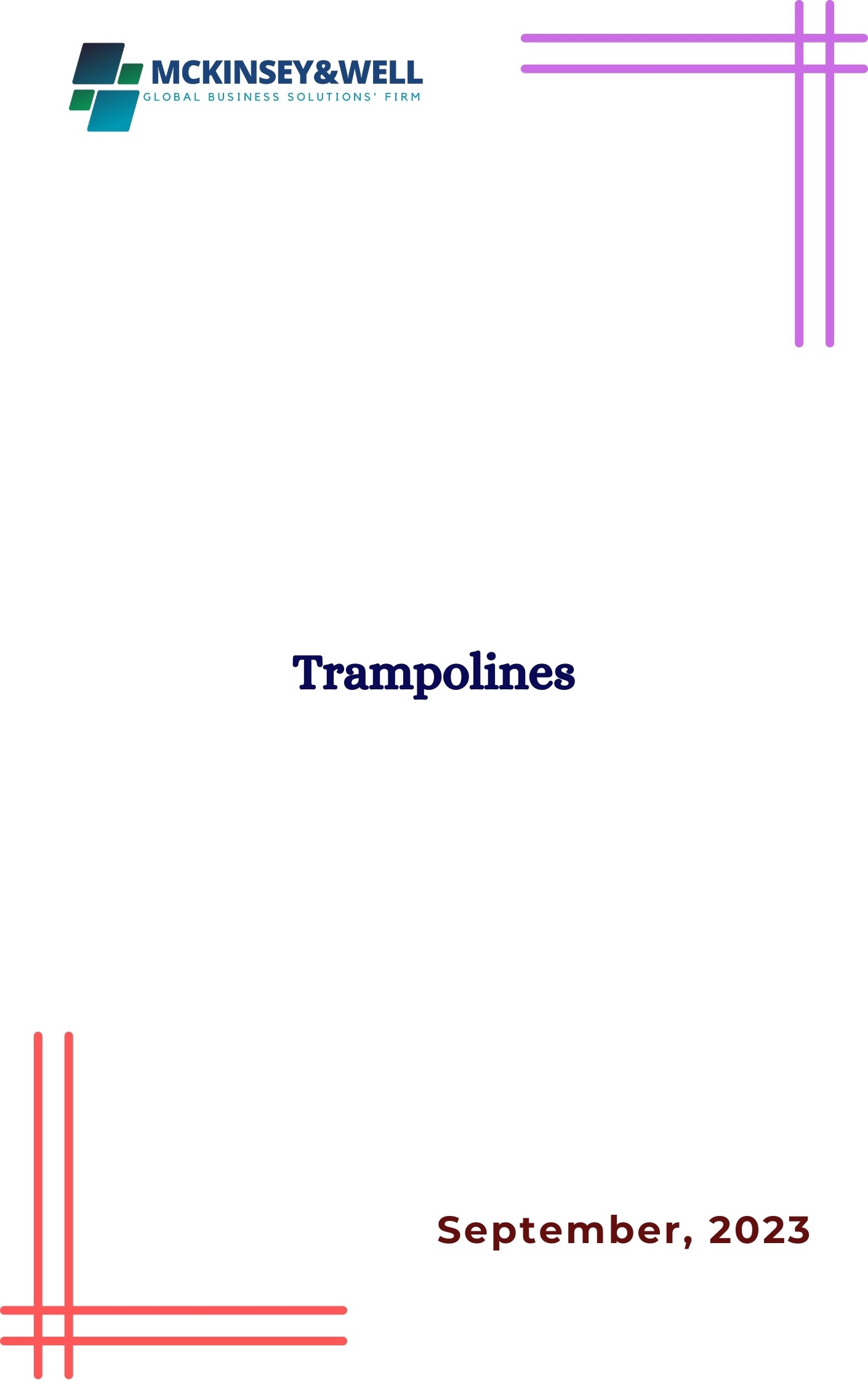 Trampolines