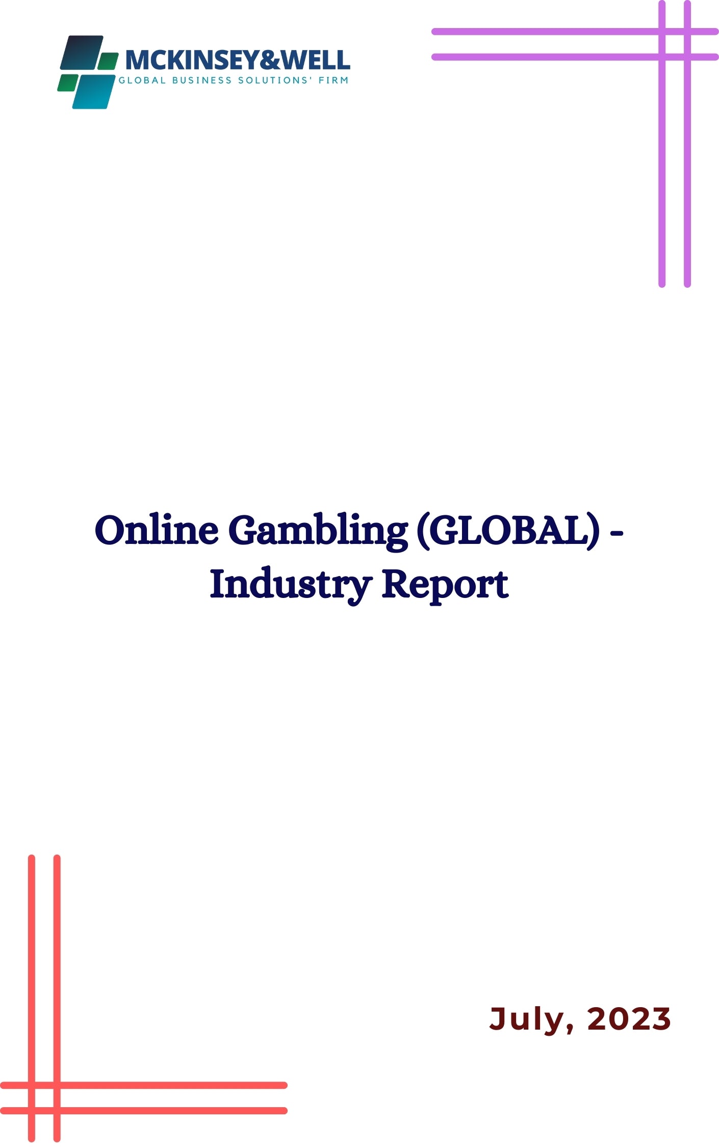 Online Gambling (GLOBAL) - Industry Report