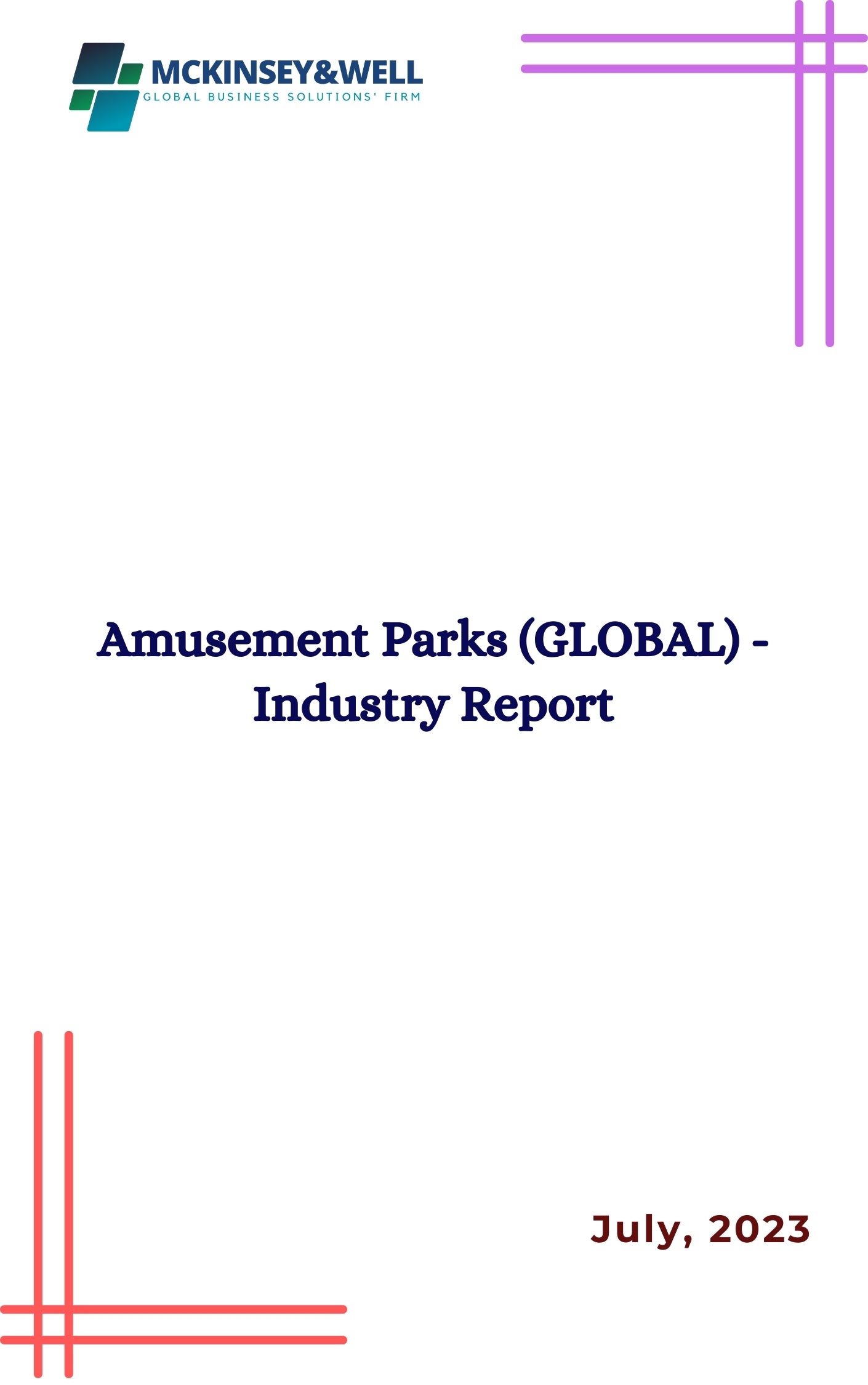 Amusement Parks (GLOBAL) - Industry Report