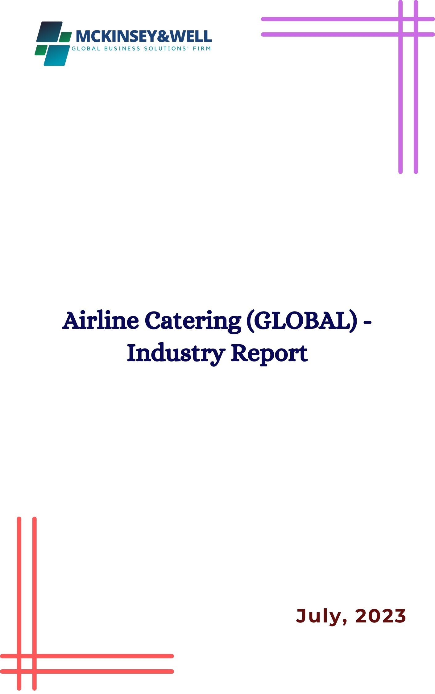 Airline Catering (GLOBAL) - Industry Report