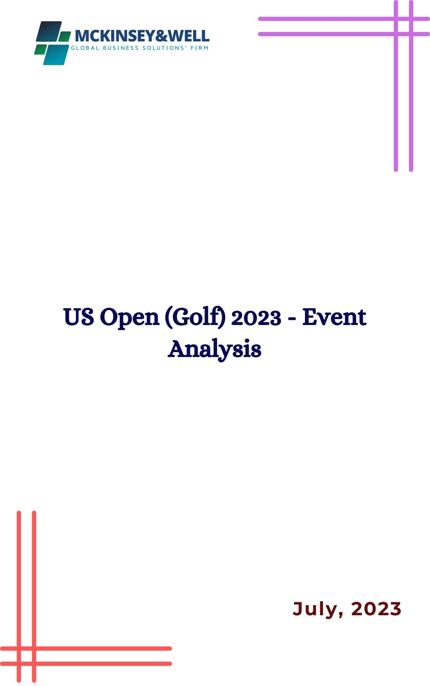 US Open (Golf) 2023 - Event Analysis