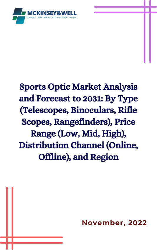 Sports Optic Market Analysis and Forecast to 2031: By Type (Telescopes, Binoculars, Rifle Scopes, Rangefinders), Price Range (Low, Mid, High), Distribution Channel (Online, Offline), and Region