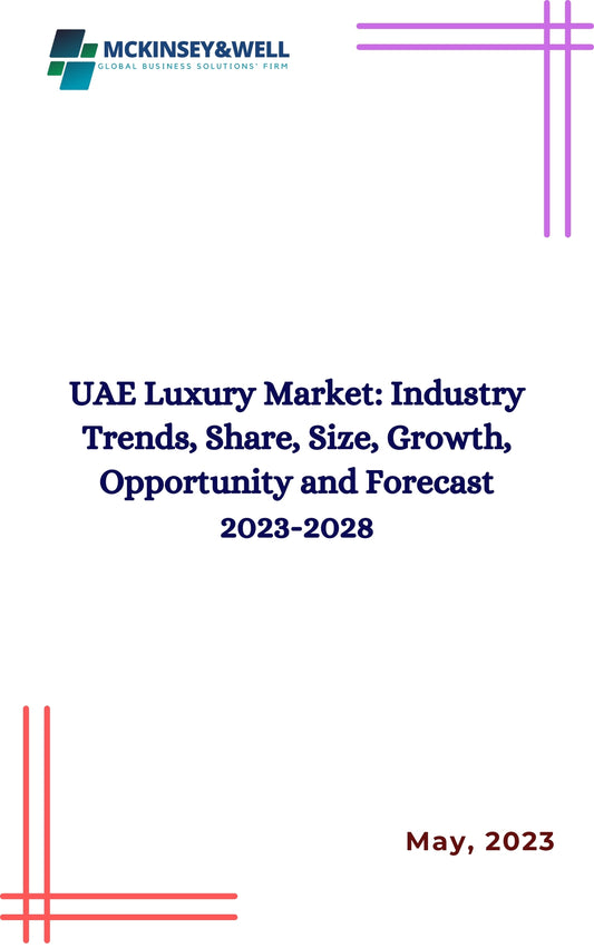 UAE Luxury Market: Industry Trends, Share, Size, Growth, Opportunity and Forecast 2023-2028