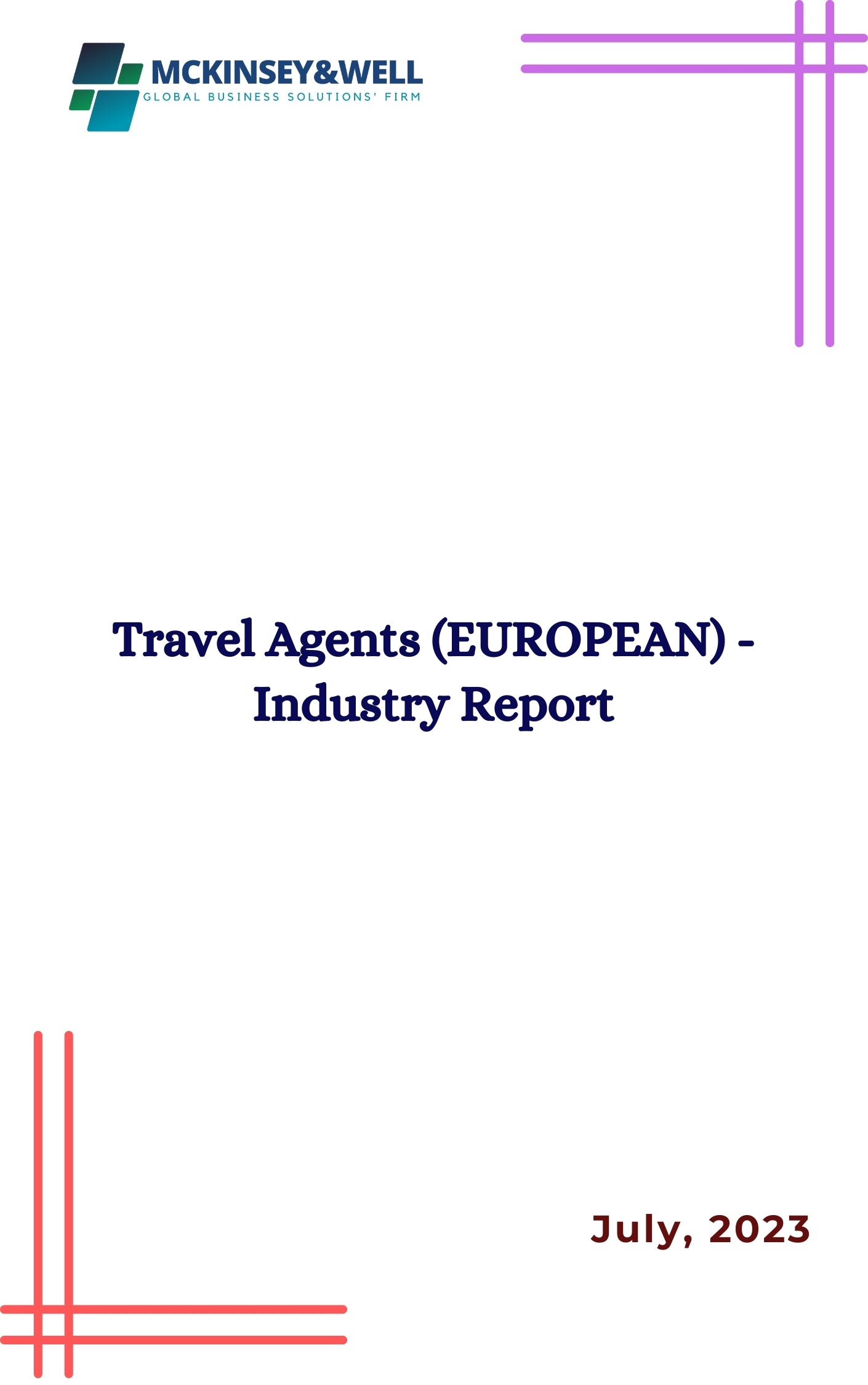 Travel Agents (EUROPEAN) - Industry Report