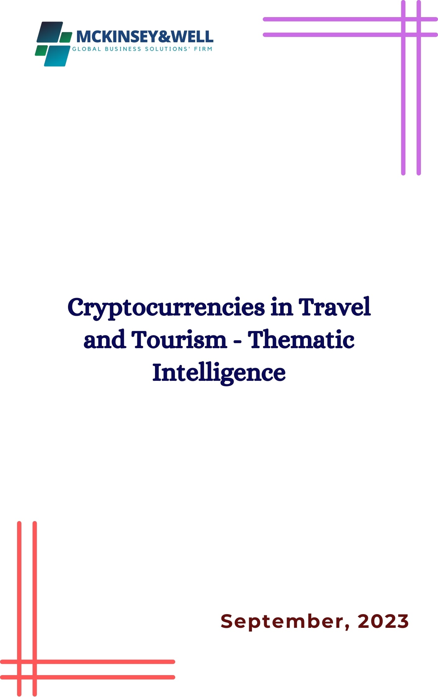 Cryptocurrencies in Travel and Tourism - Thematic Intelligence