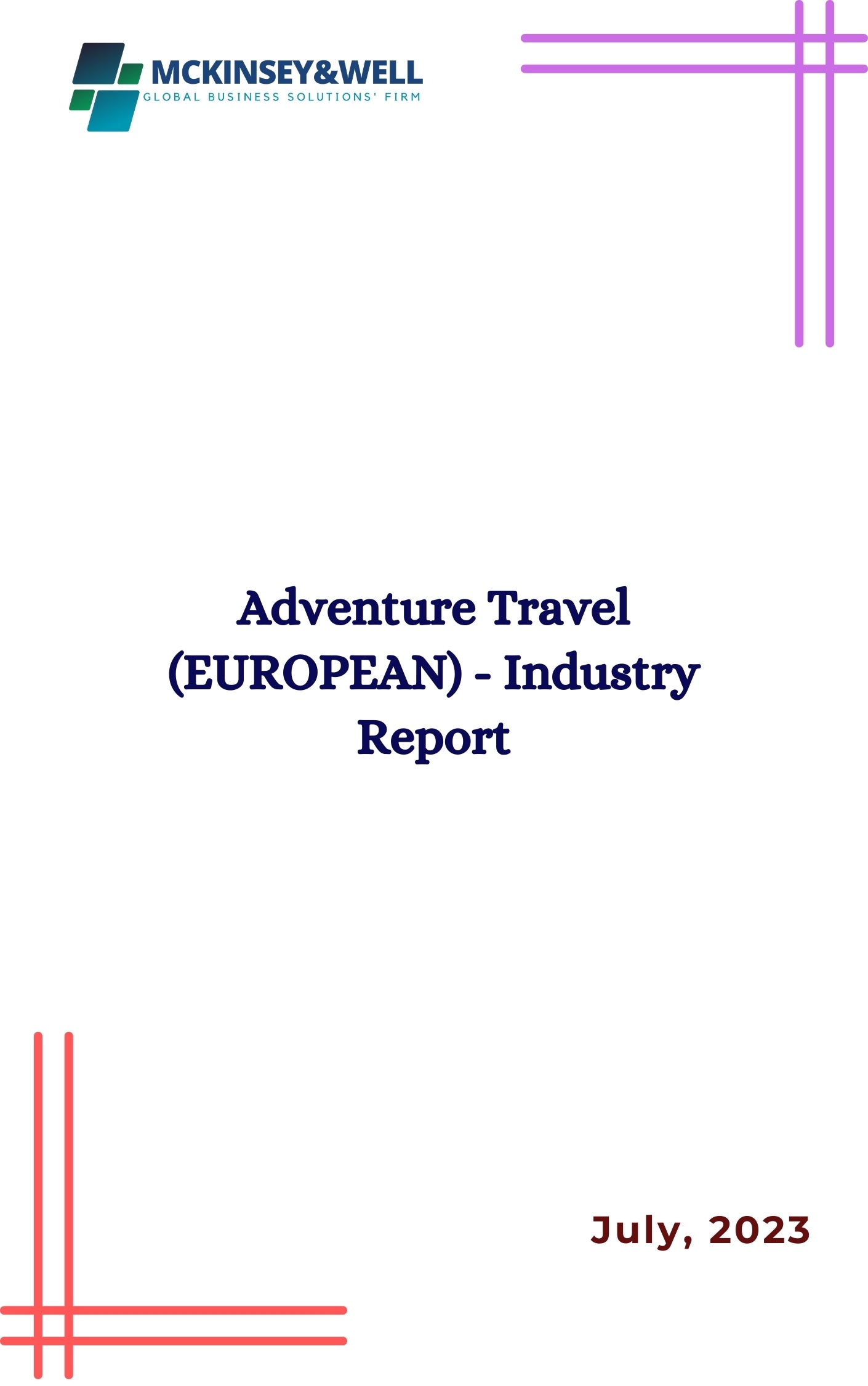 Adventure Travel (EUROPEAN) - Industry Report