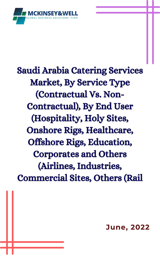 Saudi Arabia Catering Services Market, By Service Type (Contractual Vs. Non-Contractual), By End User (Hospitality, Holy Sites, Onshore Rigs, Healthcare, Offshore Rigs, Education, Corporates and Others (Airlines, Industries, Commercial Sites, Others (Rail