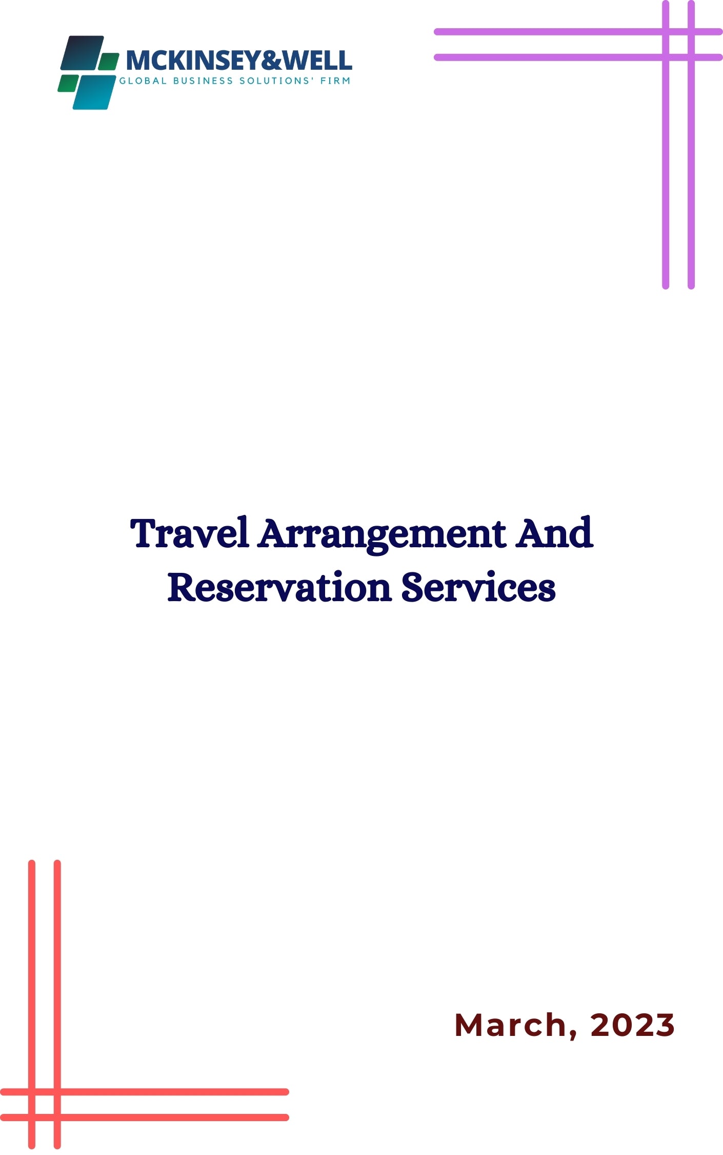 Travel Arrangement And Reservation Services