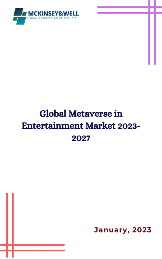 Global Metaverse in Entertainment Market 2023-2027