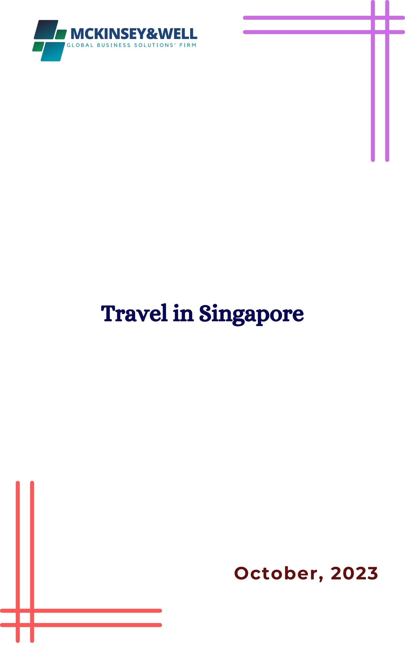 Travel in Singapore