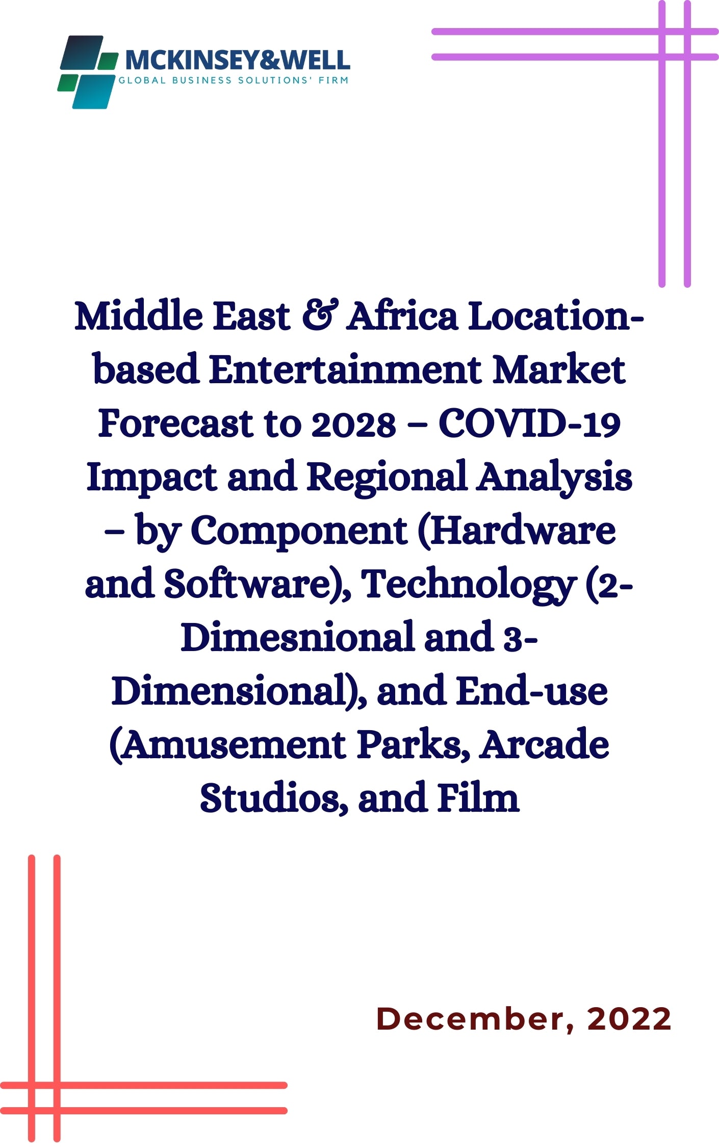 Middle East & Africa Location-based Entertainment Market Forecast to 2028 – COVID-19 Impact and Regional Analysis – by Component (Hardware and Software), Technology (2-Dimesnional and 3-Dimensional), and End-use (Amusement Parks, Arcade Studios, and Film