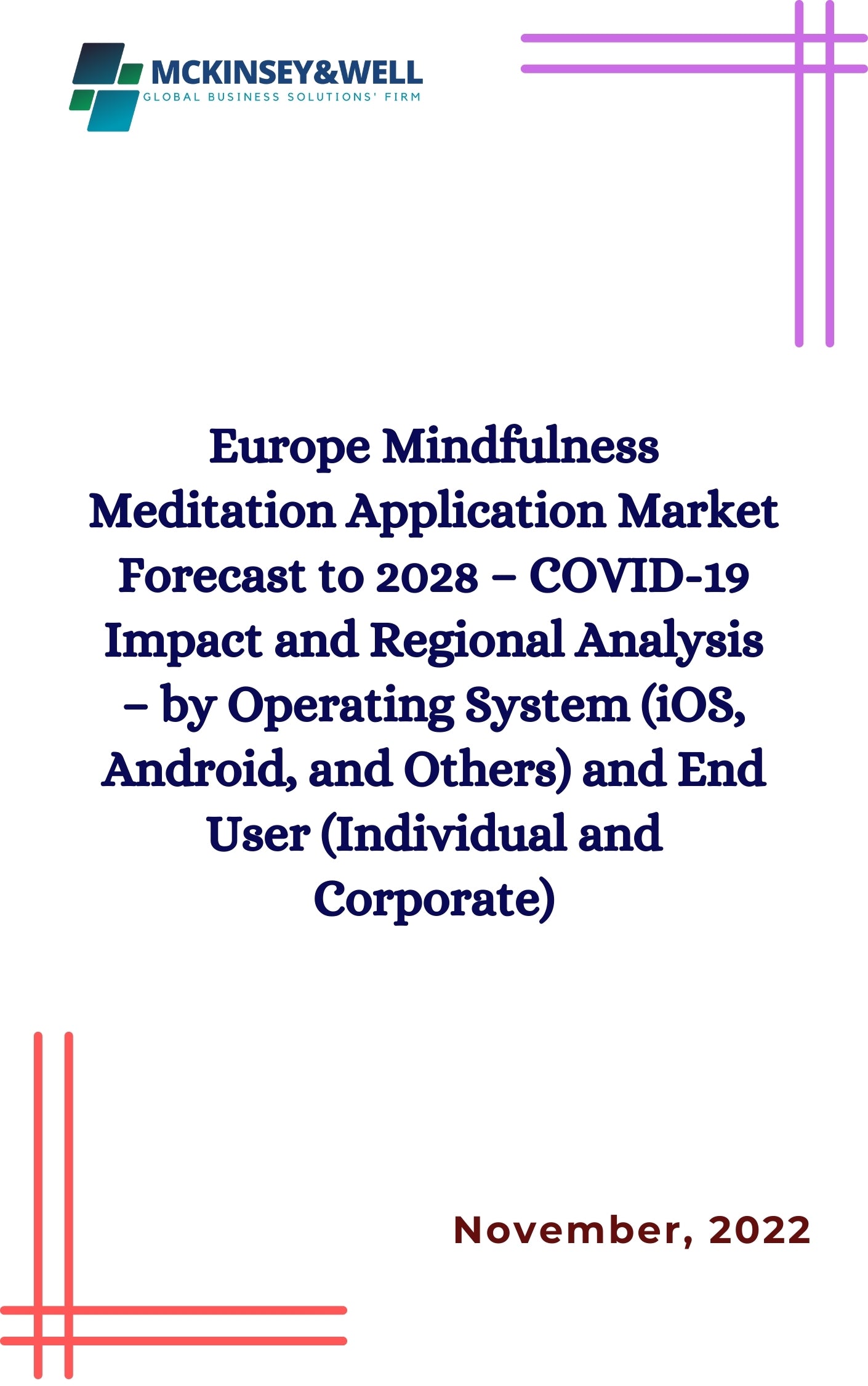 Europe Mindfulness Meditation Application Market Forecast to 2028 – COVID-19 Impact and Regional Analysis – by Operating System (iOS, Android, and Others) and End User (Individual and Corporate)