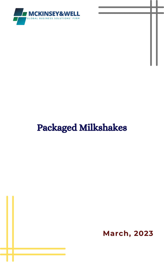 Packaged Milkshakes