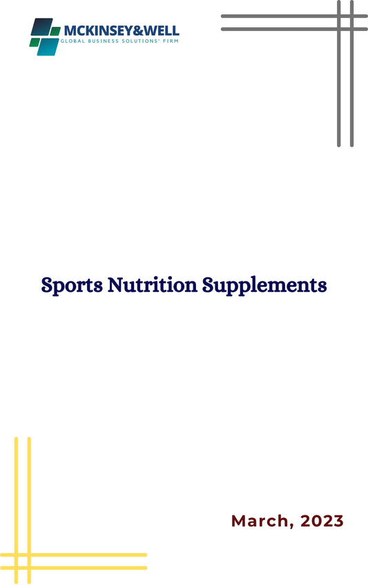 Sports Nutrition Supplements