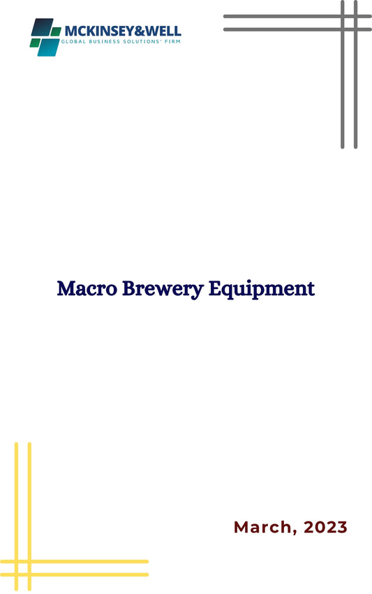 Macro Brewery Equipment