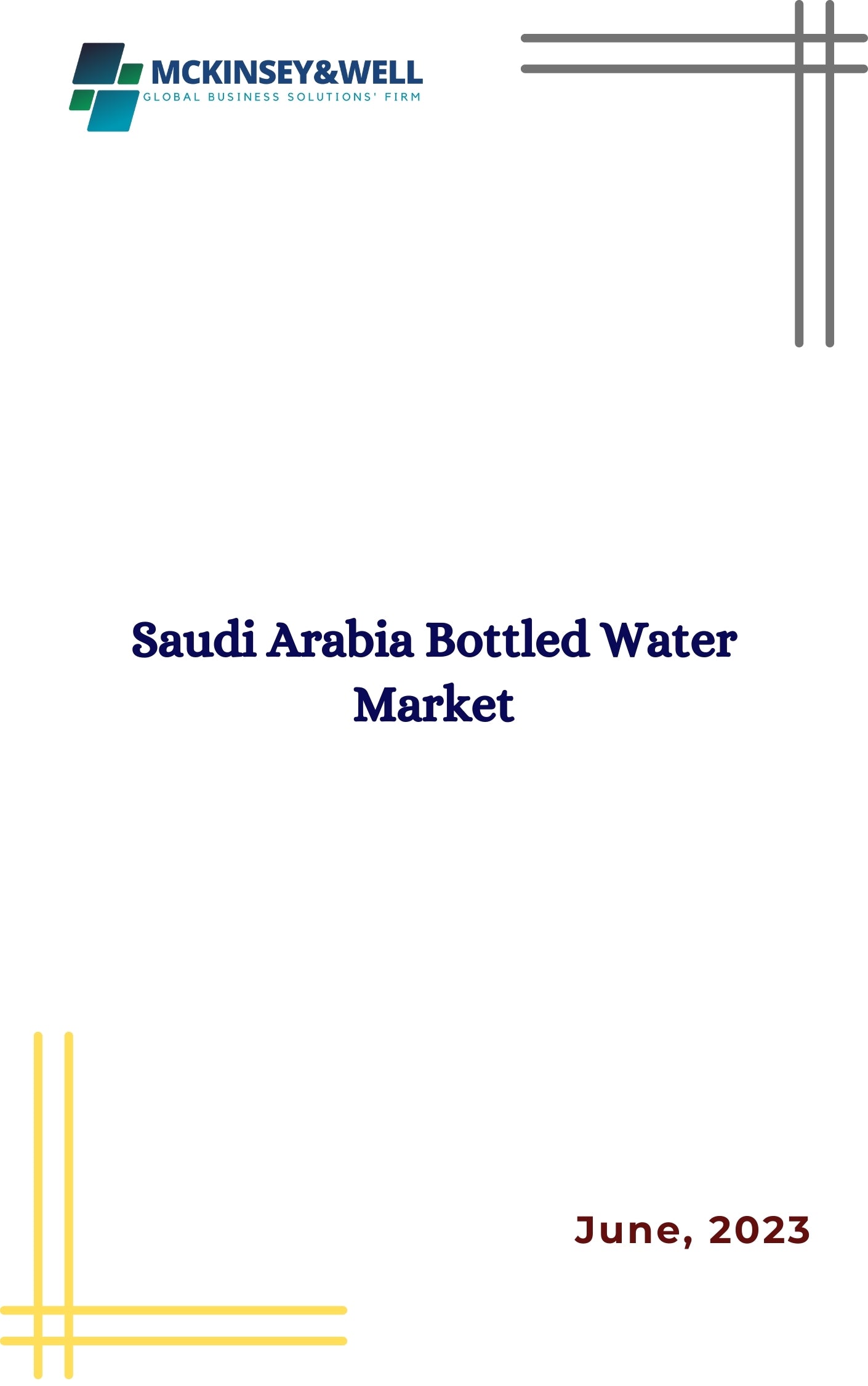 Saudi Arabia Bottled Water Market