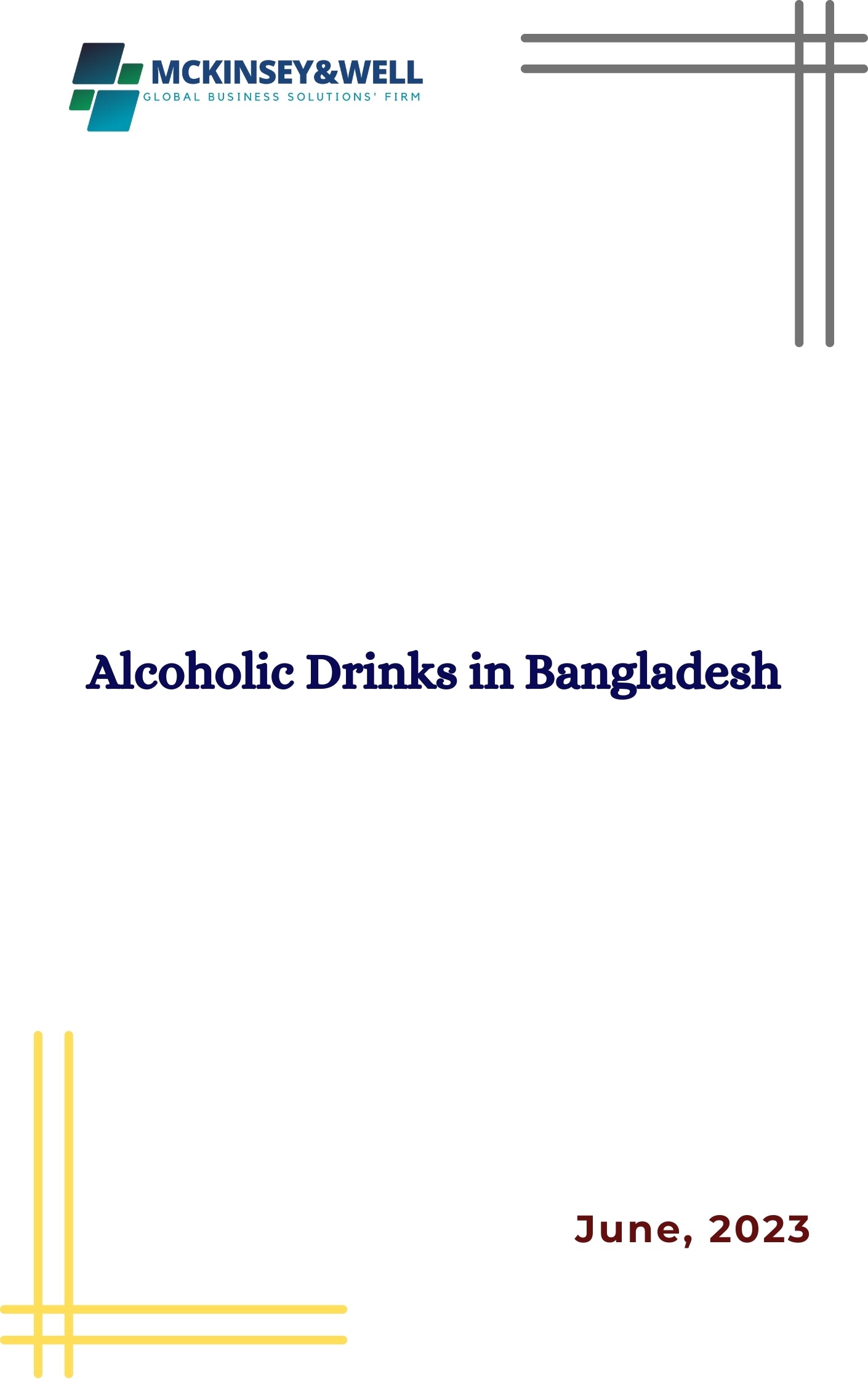 Alcoholic Drinks in Bangladesh